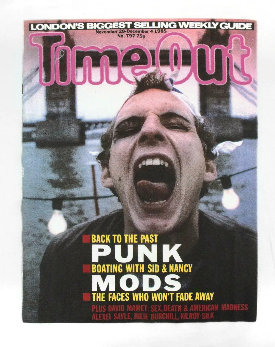 Time Out Punk Face Men's T-Shirt