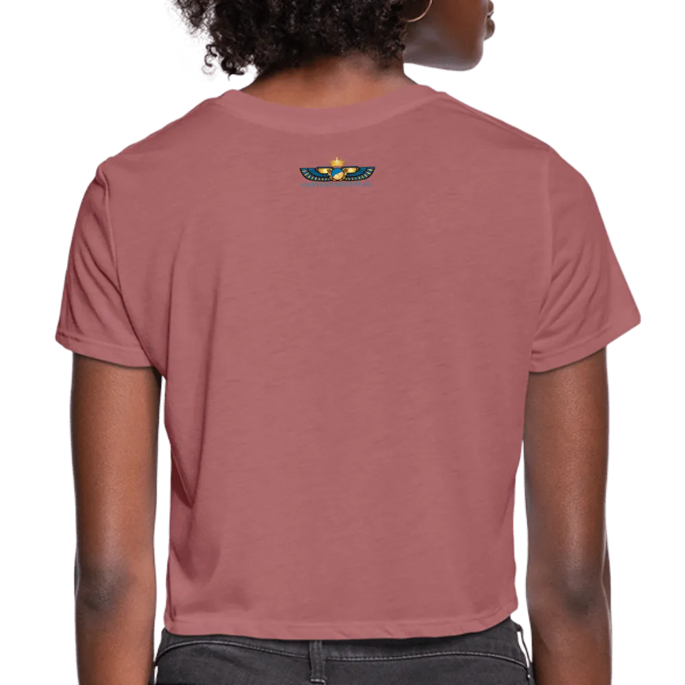 Travel is My Therapy Women's Crop Top (Style 2)