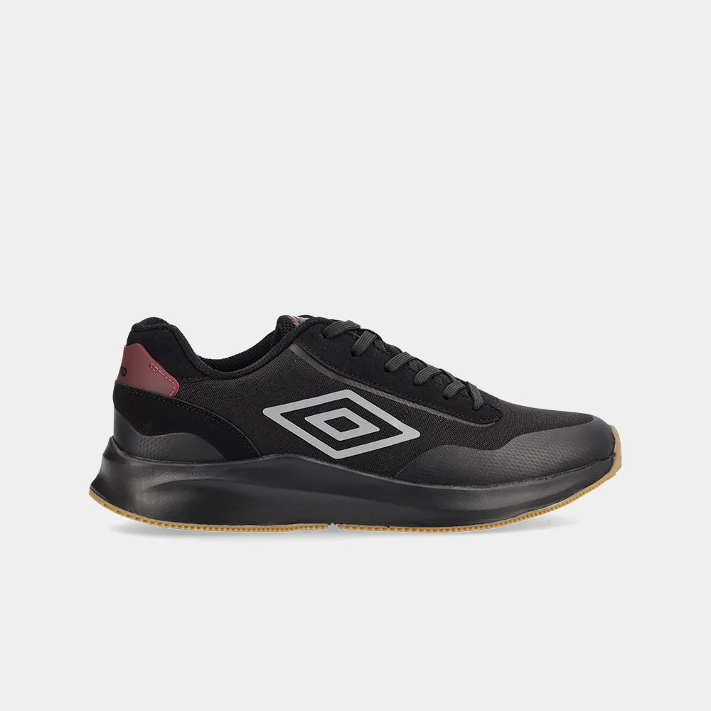 Umbro Mens Ancoats Tech Sneaker Black/Multi _ 182301 _ Black