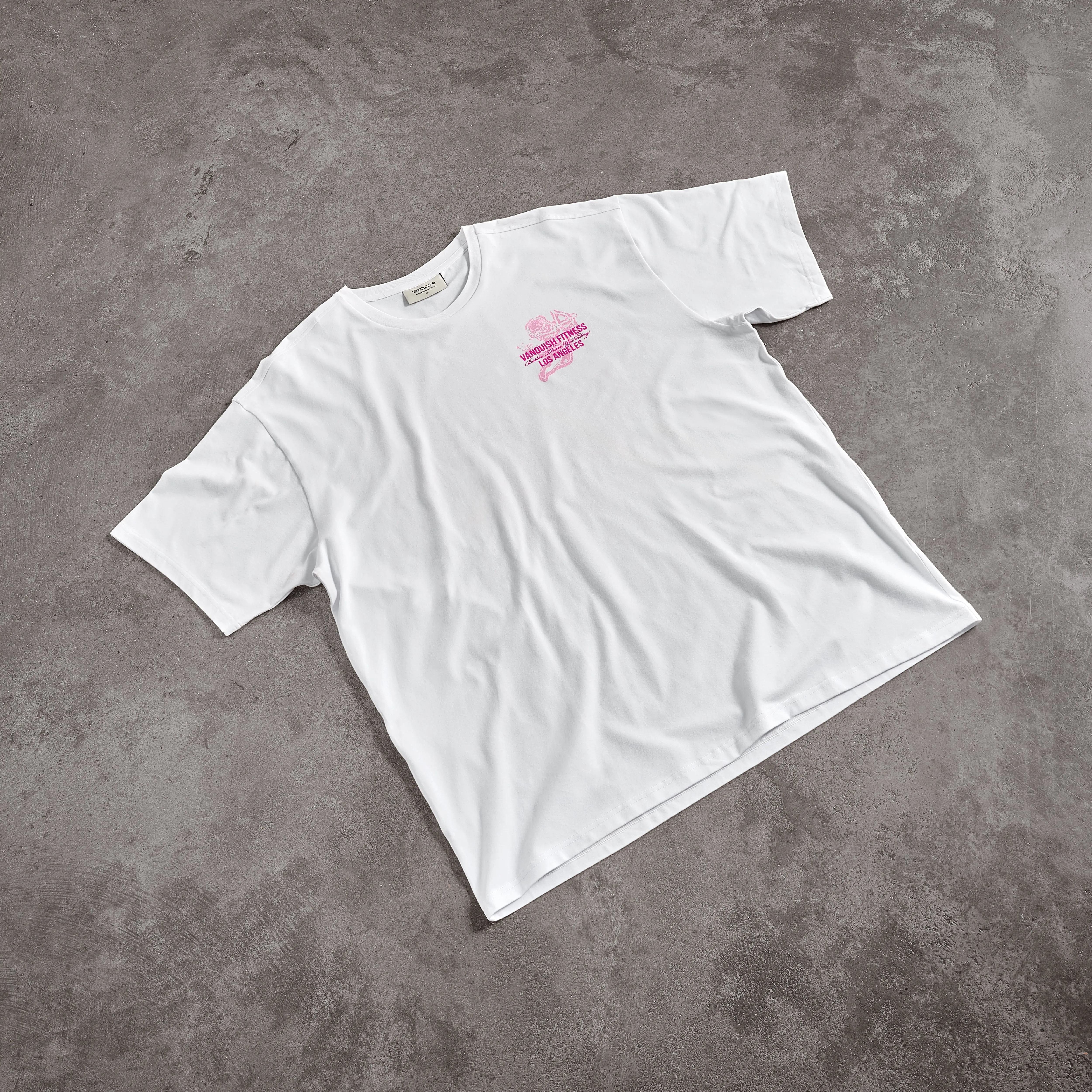 Vanquish TSP White Cherub Oversized T-Shirt