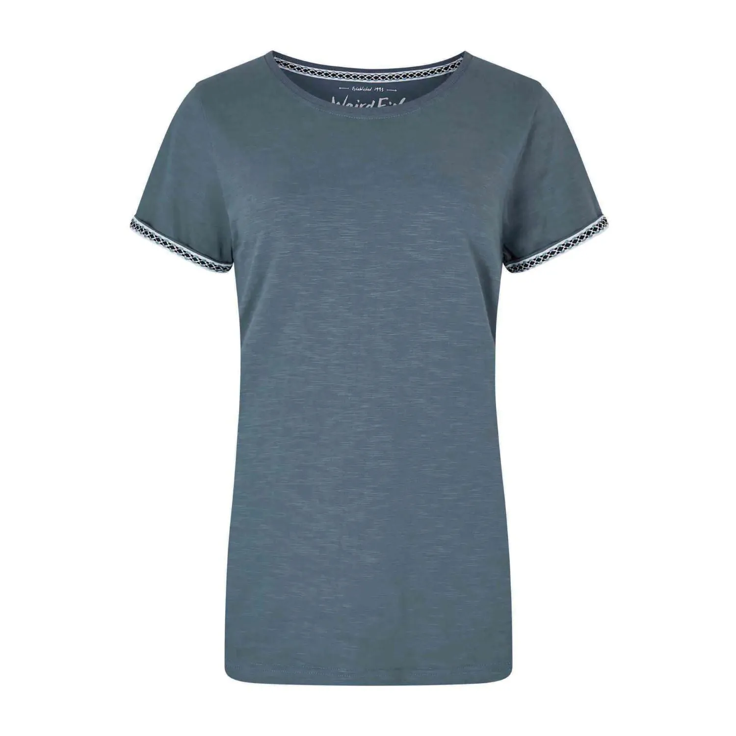 Weird Fish 14 Blue Teya Outfitter Cotton T-Shirt
