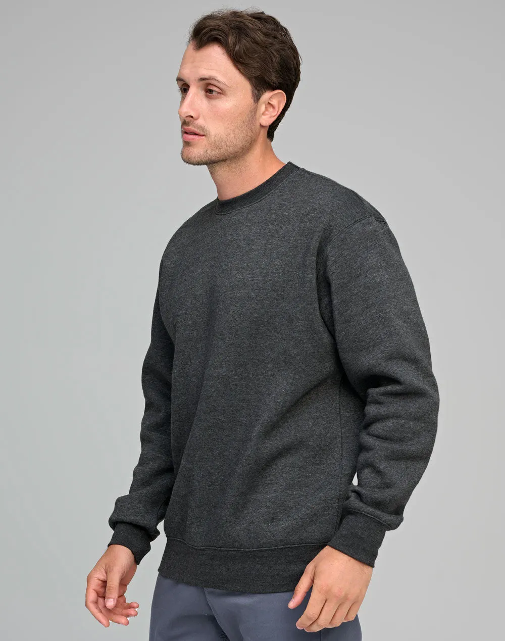Winning Spirit Unisex' American Style Crew Fleecy Sweat (FL01)