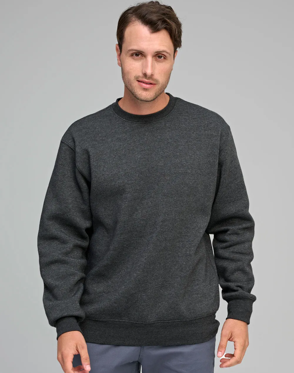 Winning Spirit Unisex' American Style Crew Fleecy Sweat (FL01)