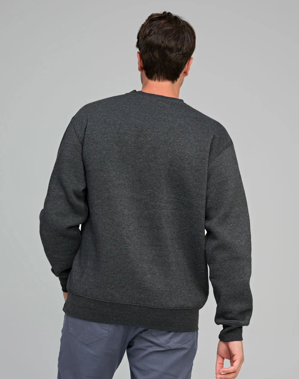 Winning Spirit Unisex' American Style Crew Fleecy Sweat (FL01)