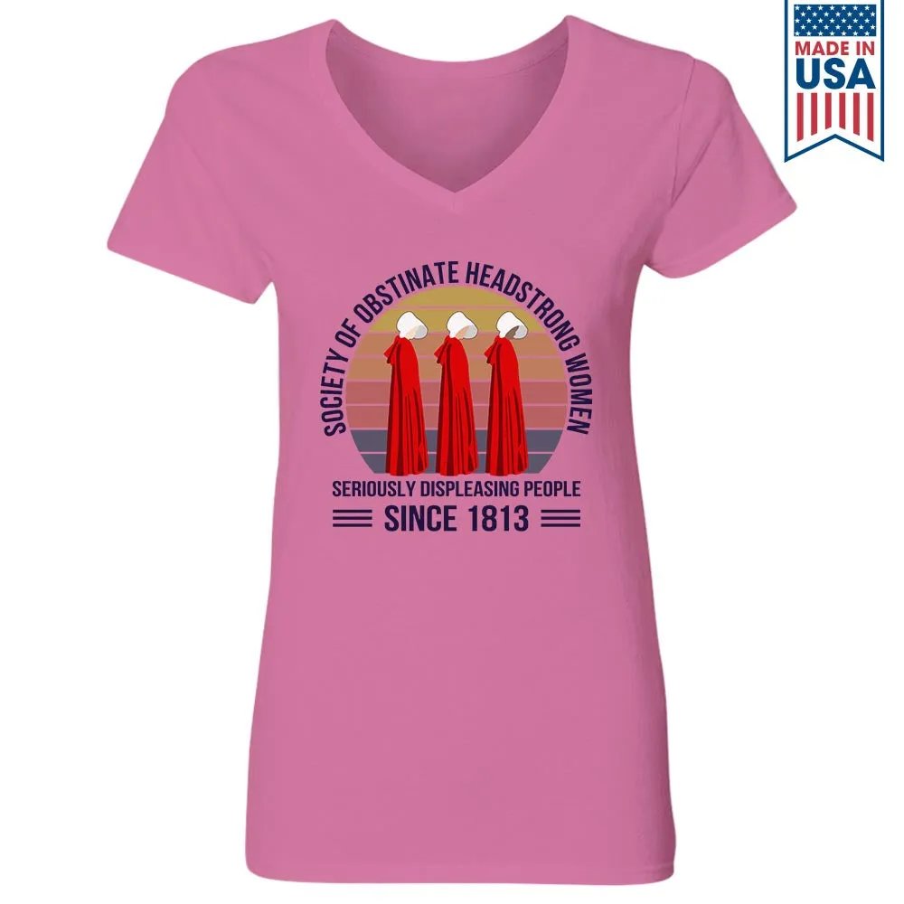 Women's V-neck T-shirt TSVW557