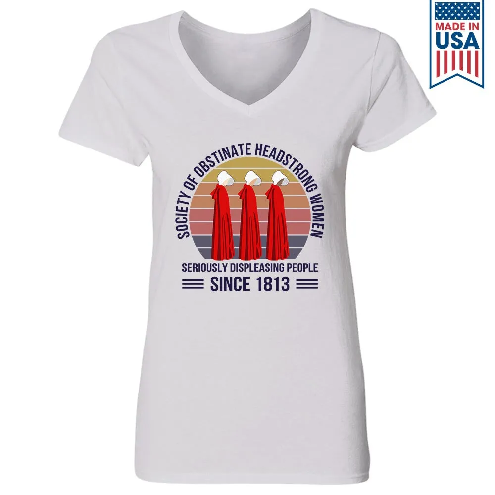 Women's V-neck T-shirt TSVW557