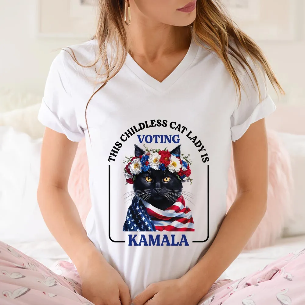 Women's V-neck T-shirt TSVW645