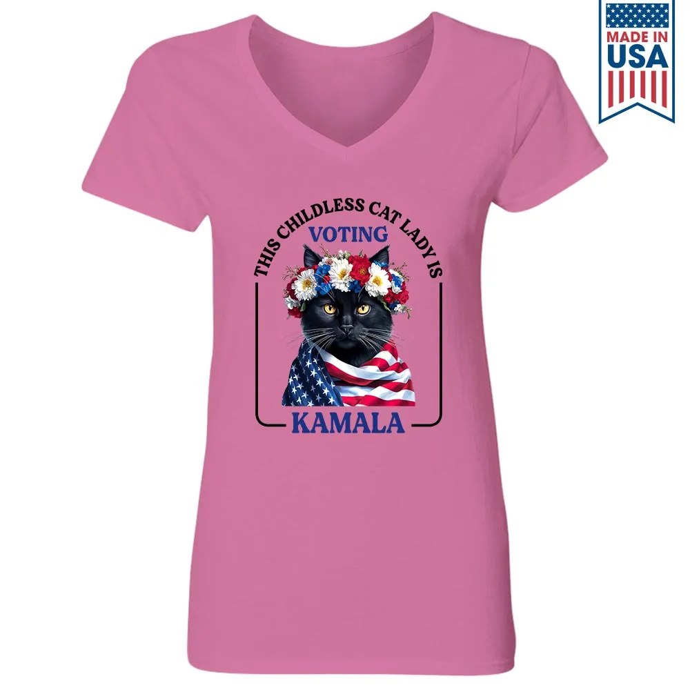 Women's V-neck T-shirt TSVW645