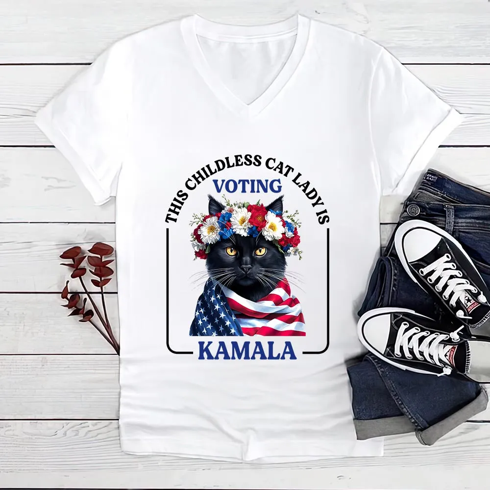 Women's V-neck T-shirt TSVW645
