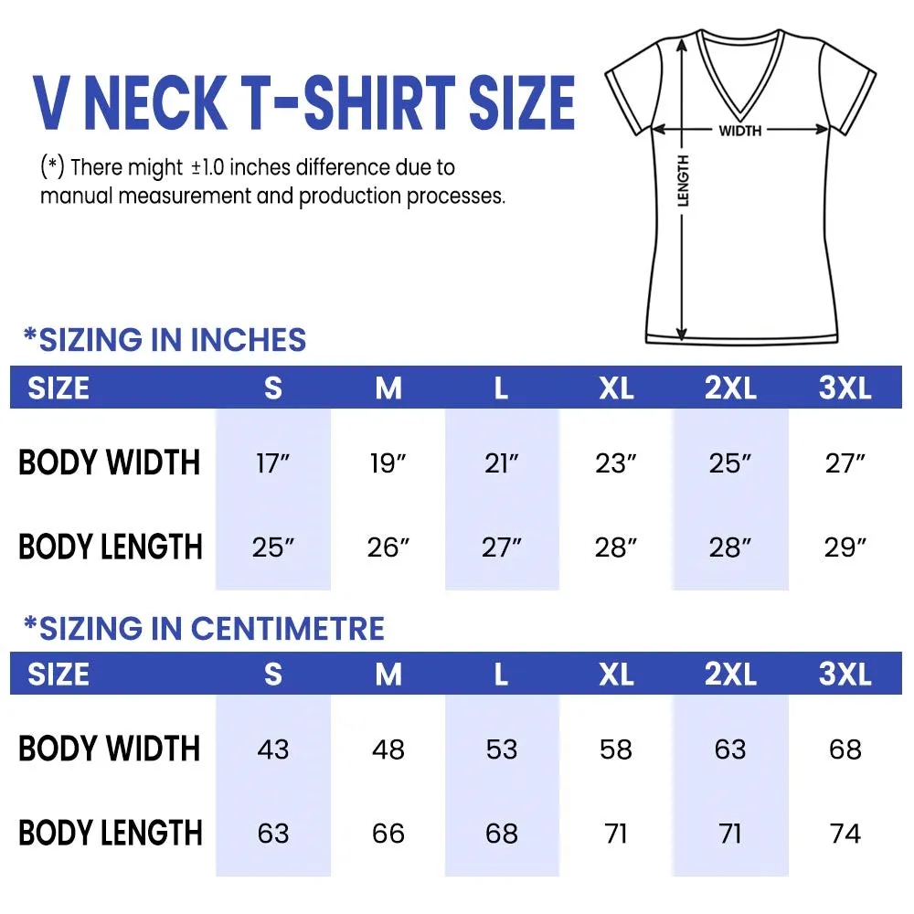 Women's V-neck T-shirt TSVW645