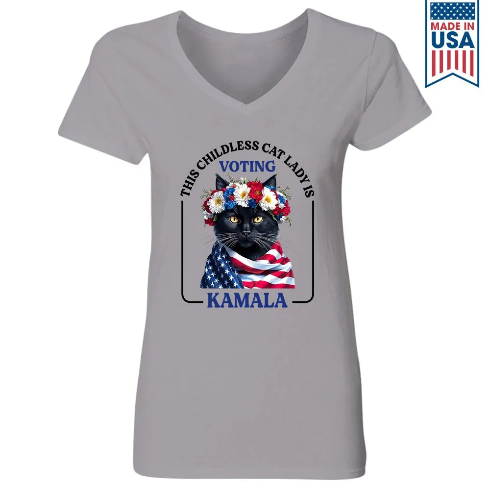 Women's V-neck T-shirt TSVW645