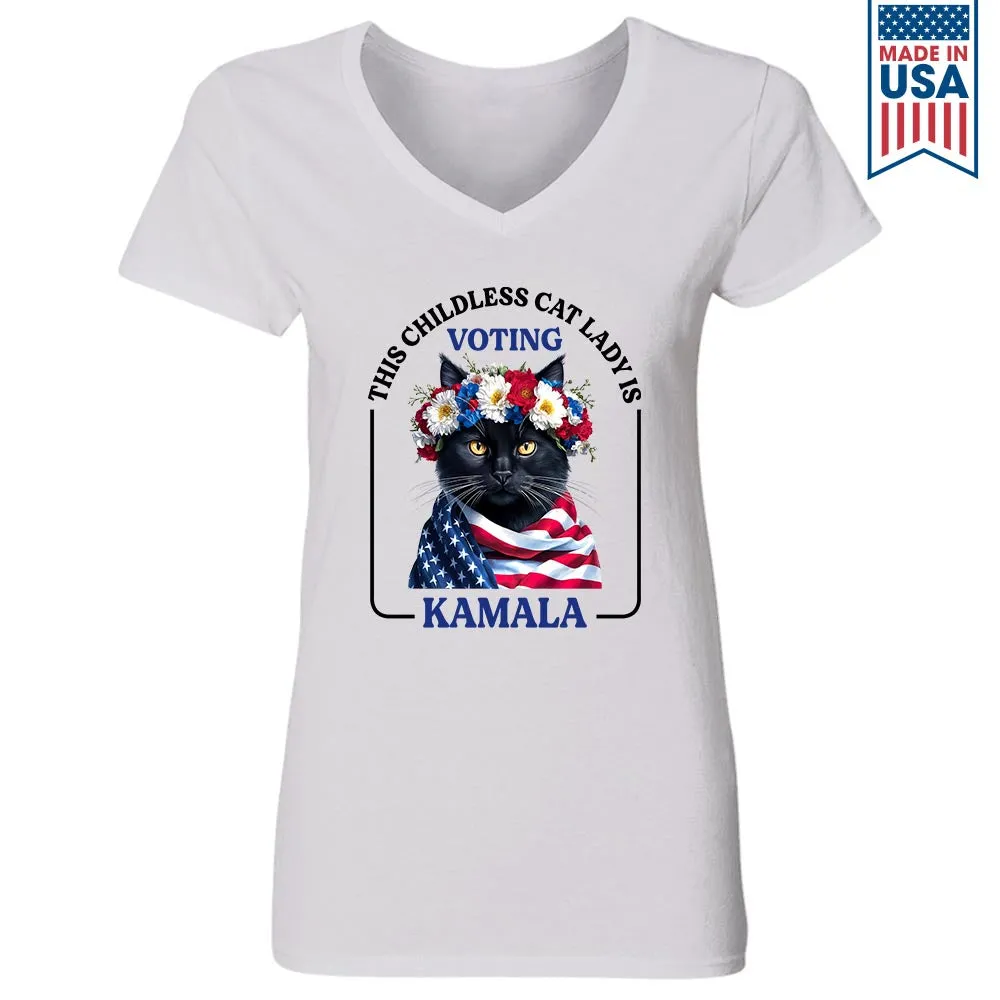 Women's V-neck T-shirt TSVW645
