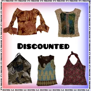 Y2K Discounted Tops Mix Styles (SS-125)